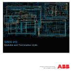 S800 IO Modules and Termination Units