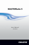 MASTERSuite 5 User Manual