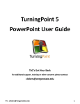 TurningPoint 5 PowerPoint User Guide