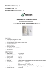 VST-G386AD GAS ALARM USER`S MANUAL