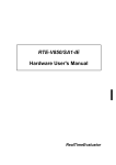 RTE-V850/SA1-IE Hardware User`s Manual