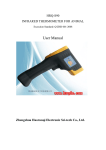 HRQ-S90 USER MANAUAL OF INFRARED THERMOMETER FOR