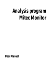 Mitec Monitor manual - English