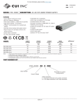 PSE-3000 Datasheet - AC-DC HOT