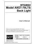 Model A9GT-70LTS Back Light User`s Manual