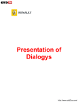 renault dialogys user manual