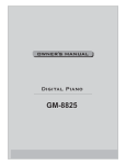 GM-8825 - Kaino Digital Pianos
