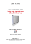 ProDAQ 3020 User Manual