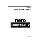 Quickstart Nero ShowTime