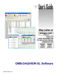 OMB-DaqView-XL Software