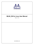 MLNX_EN for Linux User Manual
