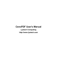 CenoPDF User`s Manual