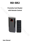 User manual - Security Accessories, Access/Entry