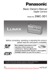 panasonic lumix dmc-3d1 User`s Manual