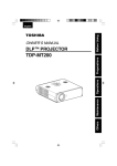 TDP-MT200 DLP Projector User`s Manual