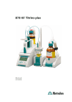 870 KF Titrino plus