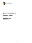 Dynamic Forms User Manual