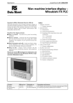 Man machine interface display