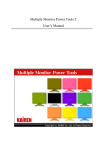 Multiple Monitor Power Tools 2 User`s Manual