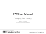 CDX User Manual