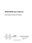 GPS6185HR User`s Manual - RTD Embedded Technologies, Inc.