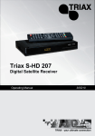 Triax S-HD 207 Digital Satellite Receiver