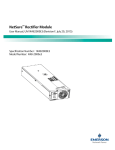R48-2000e3 Rectifier User Manual