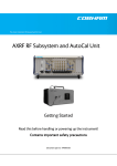 AXRF RF Subsystem and AutoCal Unit Getting
