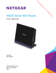 R6250 Smart WiFi Router User Manual