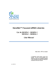 GeneNet™ Focused siRNA Libraries