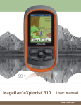 Magellan® eXplorist 310 North America 2.2" Screen