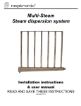 Multi-Steam Steam dispersion system