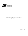 Third-Party Supplier Handbook
