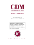 Master User Manual