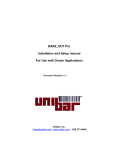 BARZ_OUT Pro Installation and Setup manual For Use with Oracle