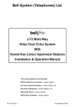 bellfree Manual BF2-72 Way - Intelligent Security & Fire Ltd