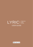 User GUide - Cyrus Audio