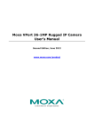 Moxa VPort 36-1MP Rugged IP Camera User`s Manual