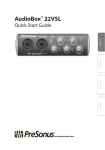 AudioBox™ 22VSL