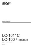User`s Manual LC-100+ / LC