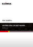 EW-7438RPn HƯỚNG DẪN C&Agrave;I ĐẶT NHANH