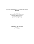 Design and Implementation of a Portable Neural Network Interpreter