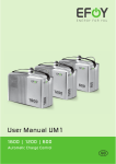 User Manual UM1 - campervanstuff.com