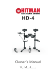 HD-4 User Manual - Virgin Musical Instruments