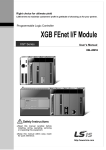 XGB Fnet USer Manual