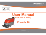 988026umpb - User Manual - Phoenix 26 Floor