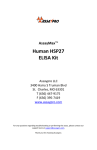 Human HSP27 ELISA Kit