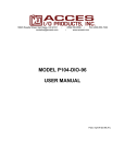 MODEL P104-DIO-96 USER MANUAL