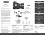 ZipaBox RGBW Bulb Manual