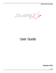 Zwana Standard User Guide v4.0.0